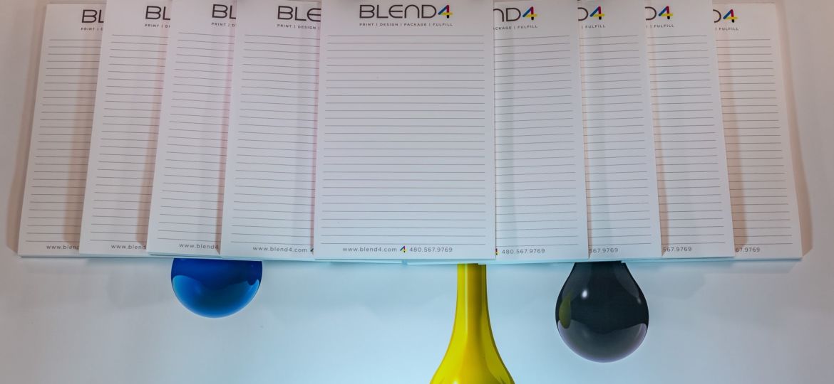 Custom Memo Pads - Blend4 | Design. Print. Package. Fulfill.