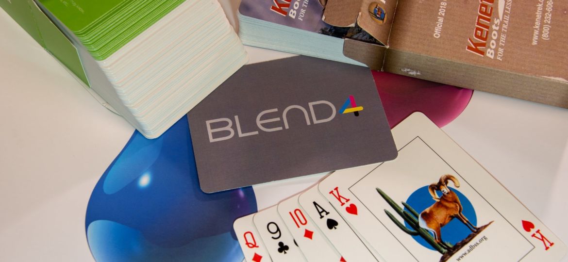 Custom Playing Cards - Blend4 | Design. Print. Package. Fulfill.