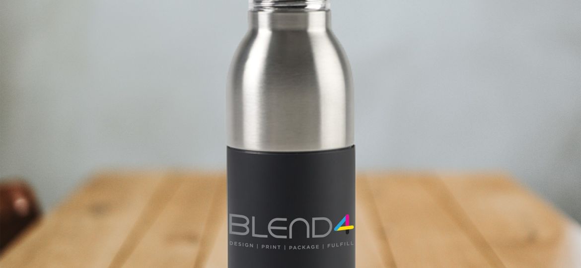 Custom 2-in-1 Water Bottles - Blend4 | Design. Print. Package. Fulfill.