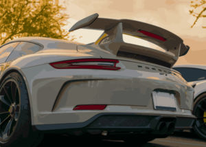 Porsche 911 GT3 Vector Art Print - Blend4 | Design. Print. Package. Fulfill.